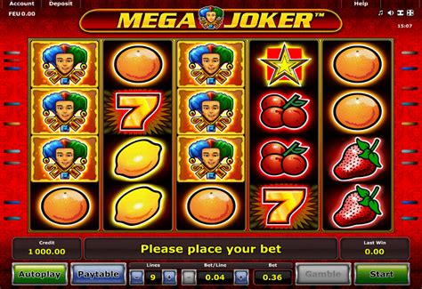 Mega Joker im Online Casino spielen – Erfahrung & Bewertung.